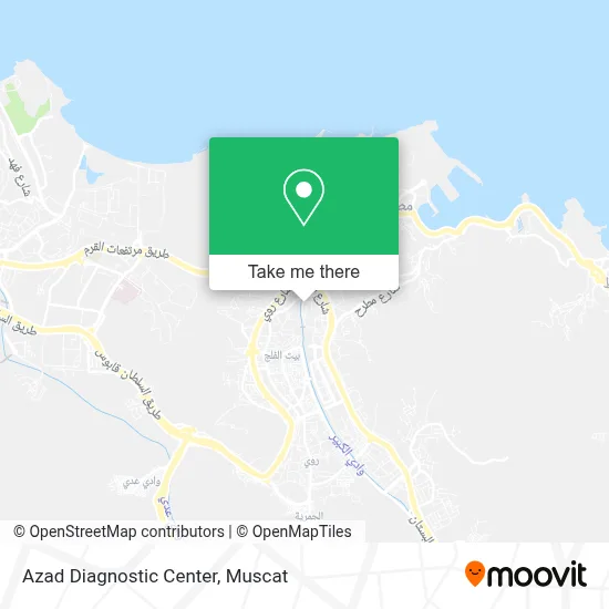 Azad Diagnostic Center map