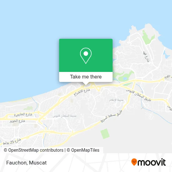 Fauchon map