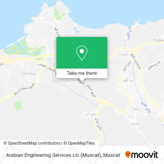 Arabian Engineering Services Llc (Muscat) map