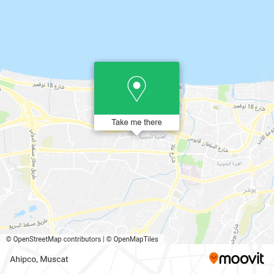 Ahipco map