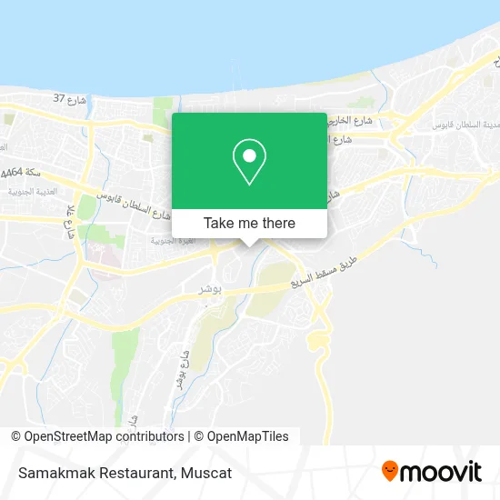 Samakmak Restaurant map
