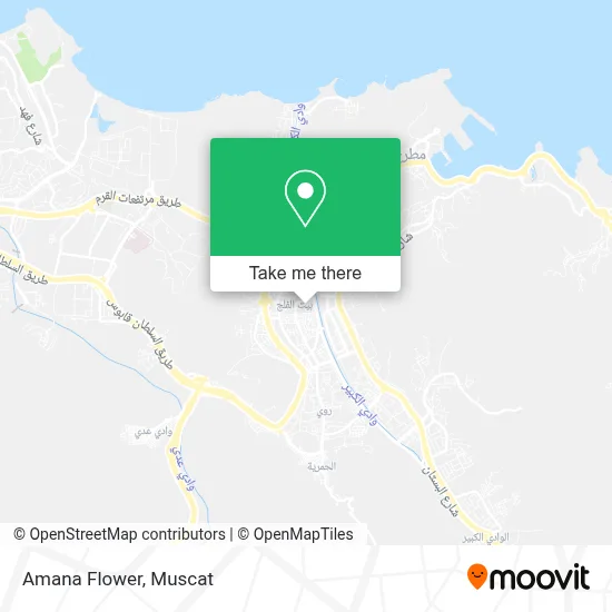 Amana Flower map