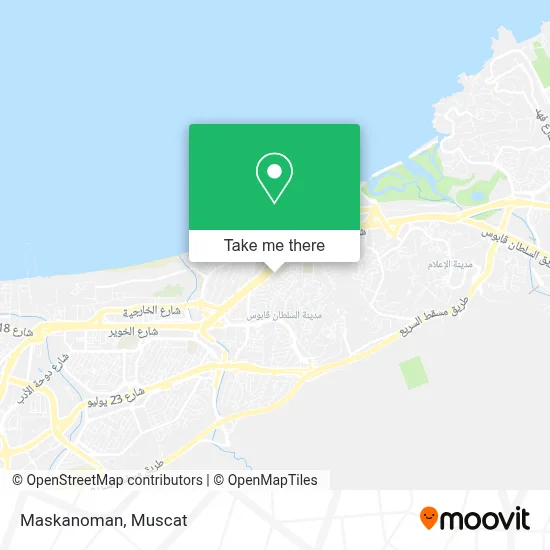 Maskanoman map