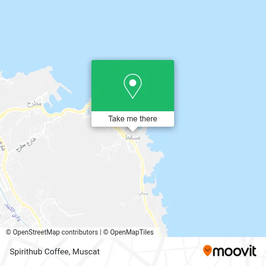 Spirithub Coffee map