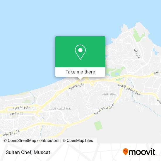 Sultan Chef map