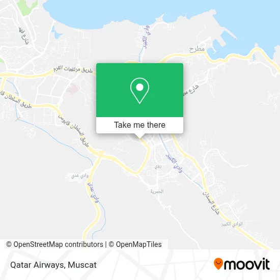 Qatar Airways map