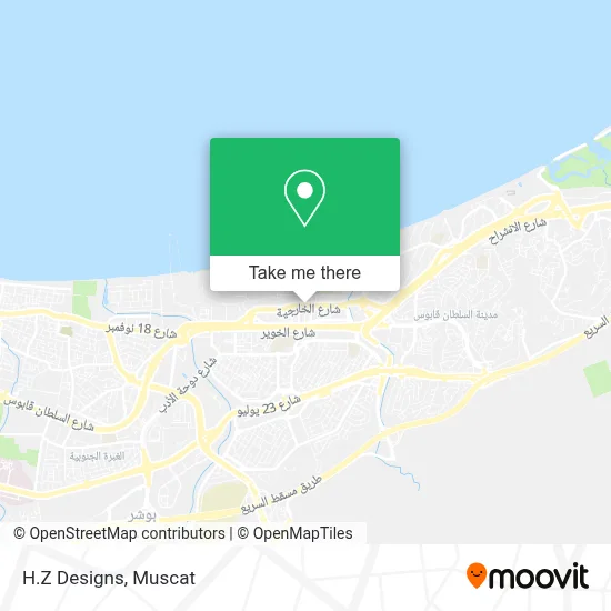 H.Z Designs map