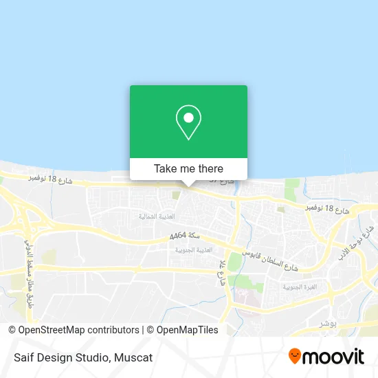 Saif Design Studio map