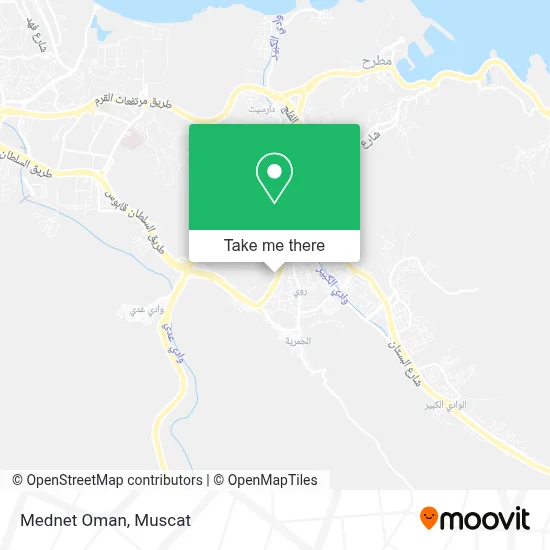 Mednet Oman map