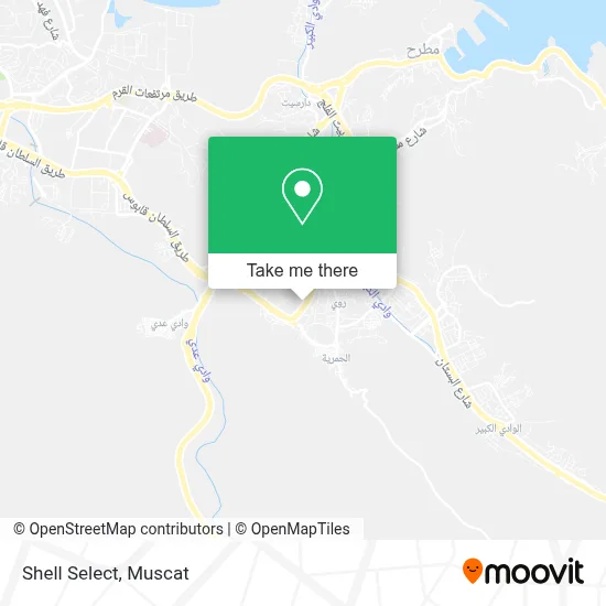 Shell Select map