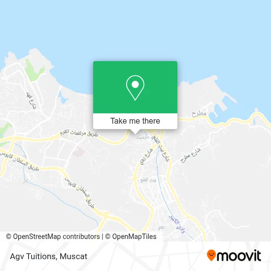 Agv Tuitions map