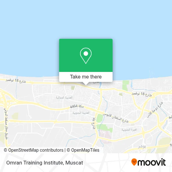 Omran Training Institute map