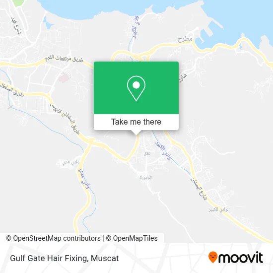 Gulf Gate Hair Fixing map