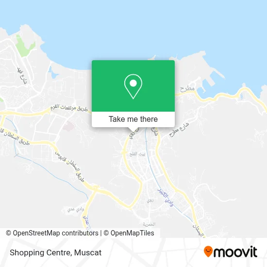 Shopping Centre map