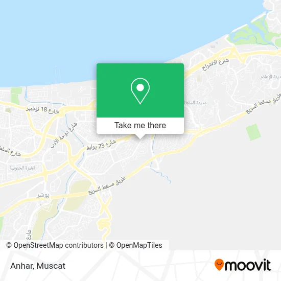 Anhar map