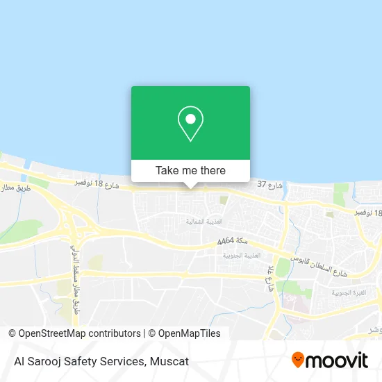 Al Sarooj Safety Services map