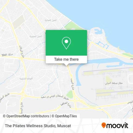 The Pilates Wellness Studio map