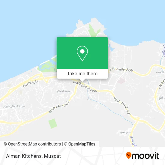 Alman Kitchens map
