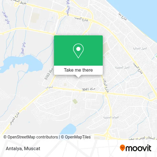Antalya map