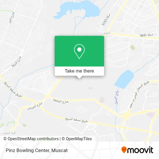 Pinz Bowling Center map