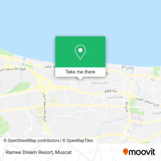 Ramee Dream Resort map