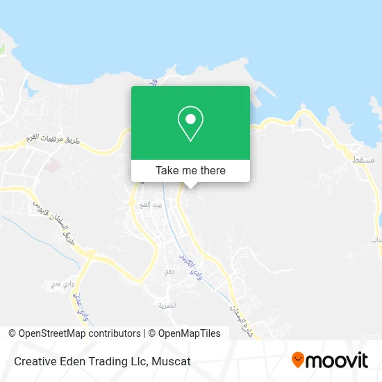 Creative Eden Trading Llc map