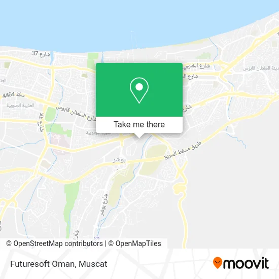 Futuresoft Oman map