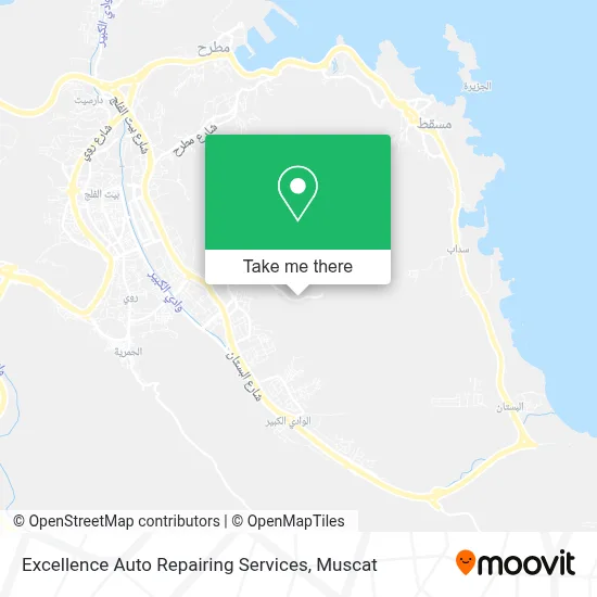 Excellence Auto Repairing Services map