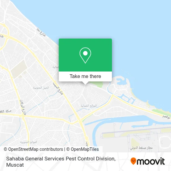 Sahaba General Services Pest Control Division map