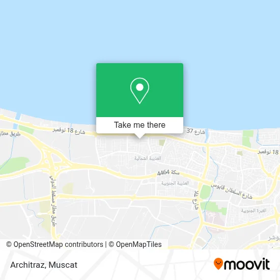 Architraz map