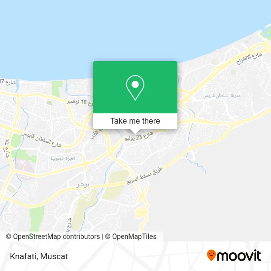 Knafati map