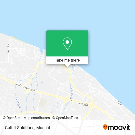 Gulf It Solutions map