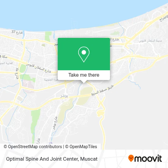 Optimal Spine And Joint Center map