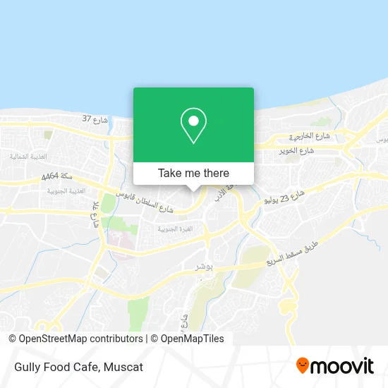 Gully Food Cafe map