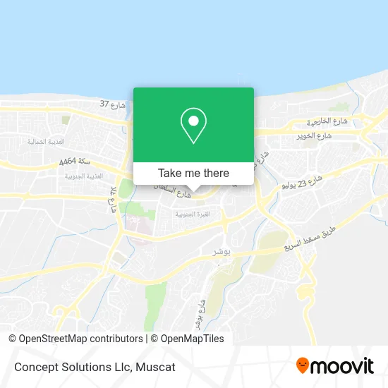 Concept Solutions Llc map