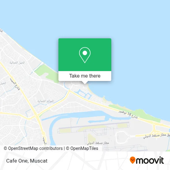 Cafe One map