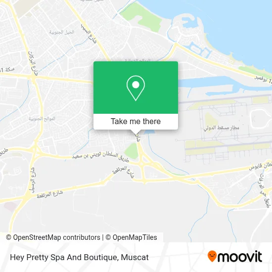 Hey Pretty Spa And Boutique map