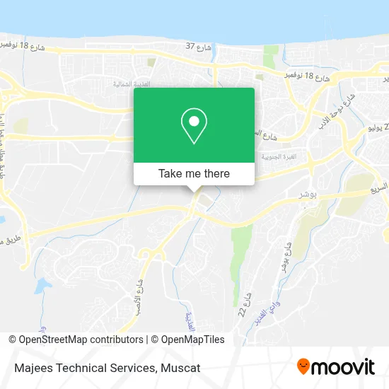 Majees Technical Services map