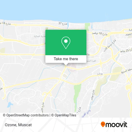 Ozone map