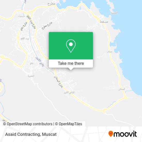 Asaid Contracting map
