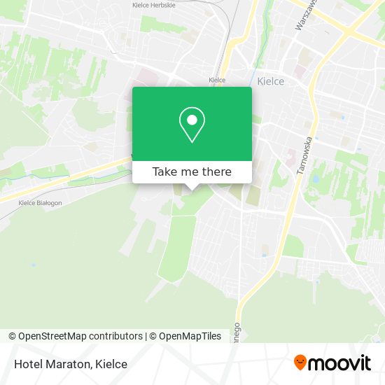 Hotel Maraton map
