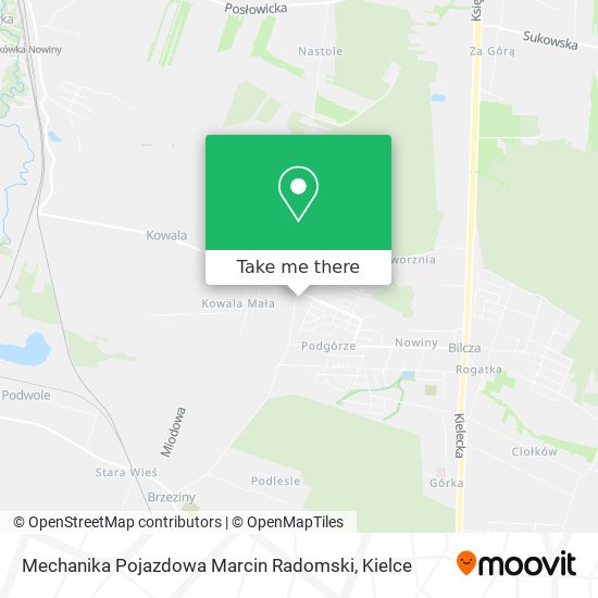 Mechanika Pojazdowa Marcin Radomski map