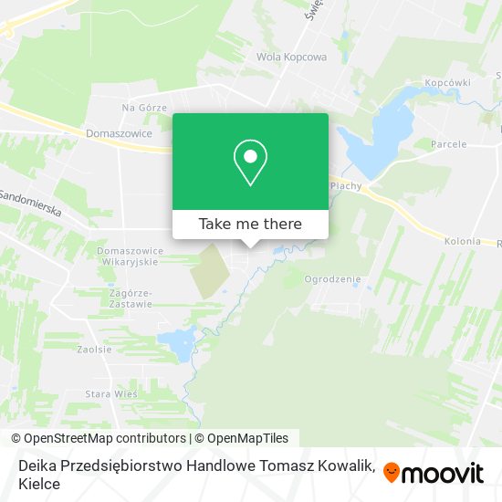Карта Deika Przedsiębiorstwo Handlowe Tomasz Kowalik