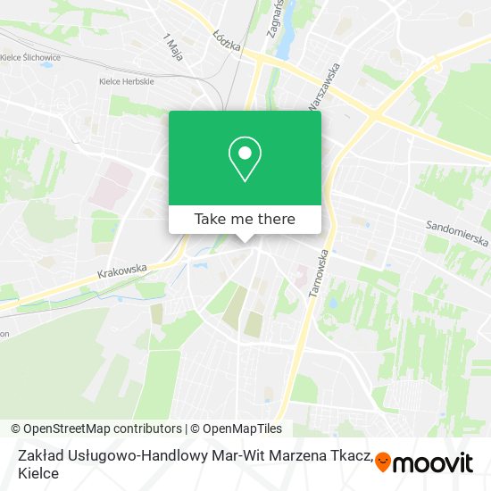 Zakład Usługowo-Handlowy Mar-Wit Marzena Tkacz map