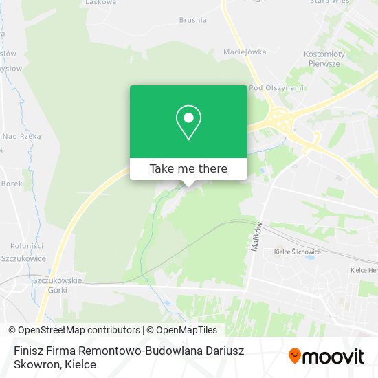Карта Finisz Firma Remontowo-Budowlana Dariusz Skowron