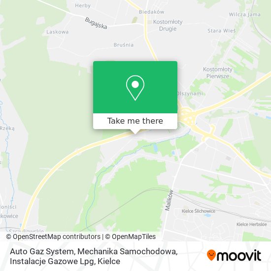 Карта Auto Gaz System, Mechanika Samochodowa, Instalacje Gazowe Lpg