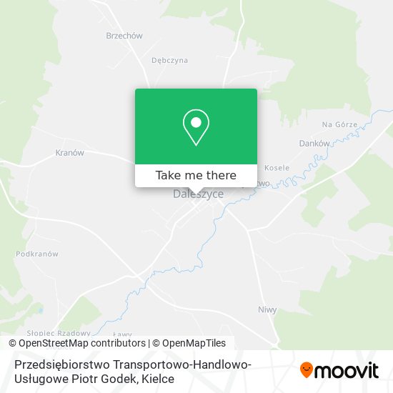 Przedsiębiorstwo Transportowo-Handlowo-Usługowe Piotr Godek map