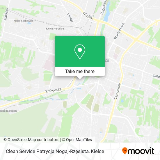 Clean Service Patrycja Nogaj-Rzęsista map