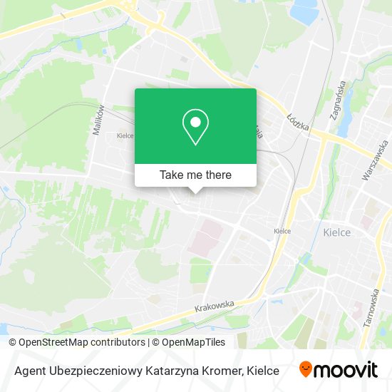 Agent Ubezpieczeniowy Katarzyna Kromer map