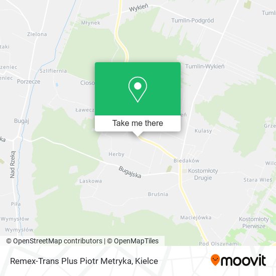 Remex-Trans Plus Piotr Metryka map